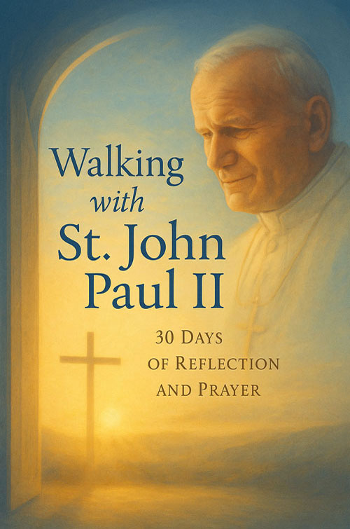 Walking with St. John Paul 2 book Cover