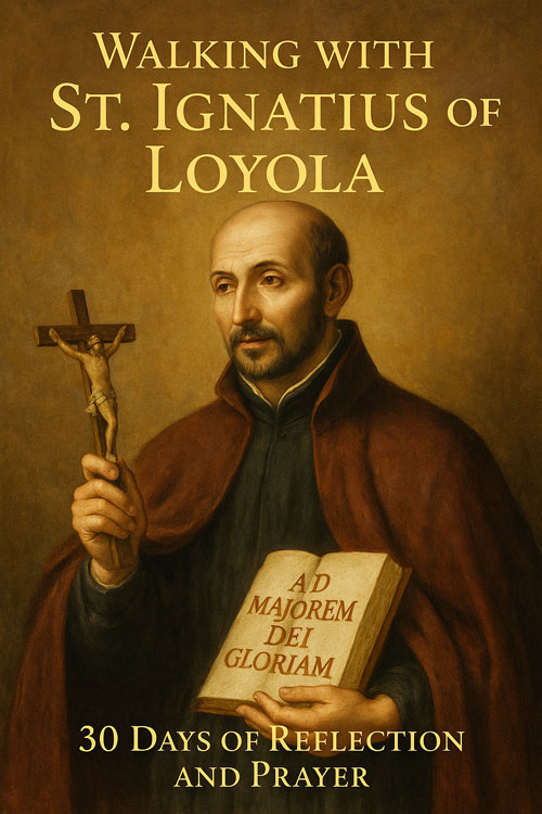 Walking with St. Ignatius of Loyola Book Cover