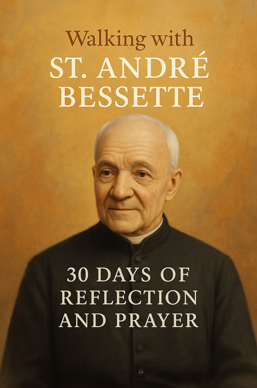 St. André Bessette sample book page