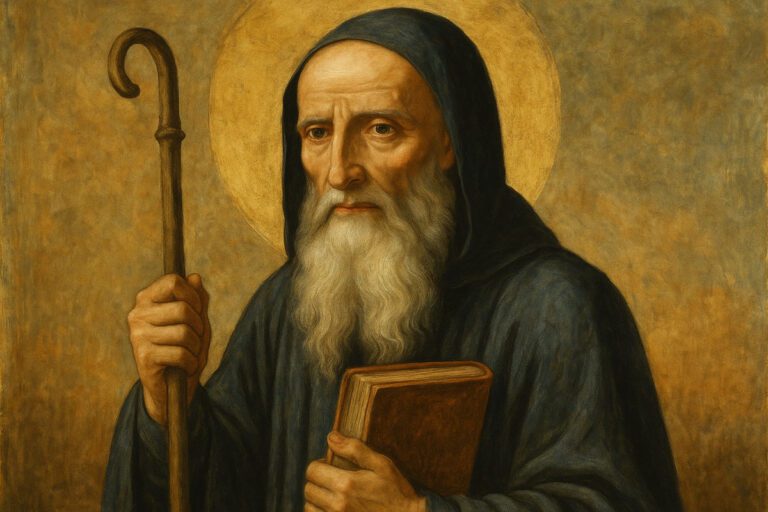 Read more about the article St. Benedict of Nursia: A Rule of Life for Peace and Balance