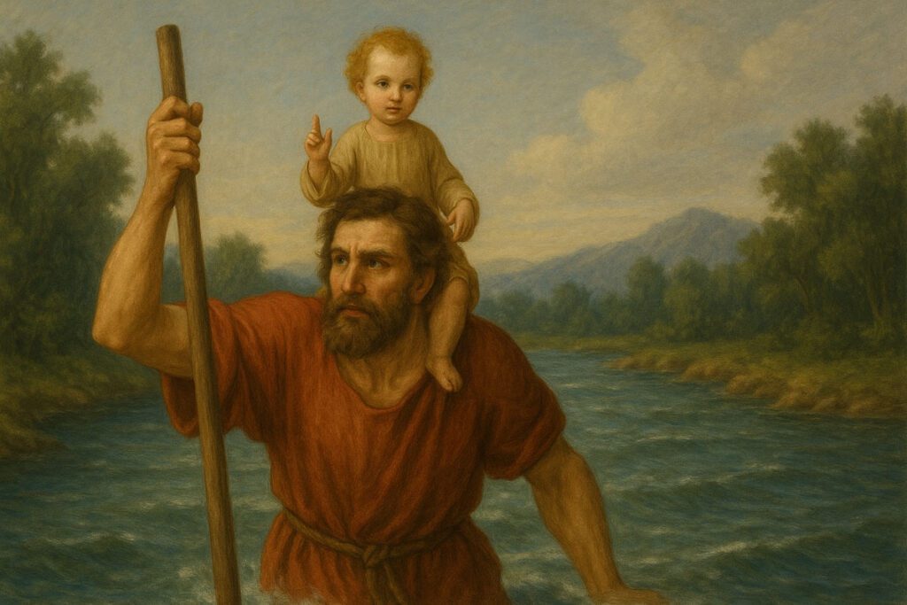 St. Christopher: Patron of Travelers and Bearer of Christ