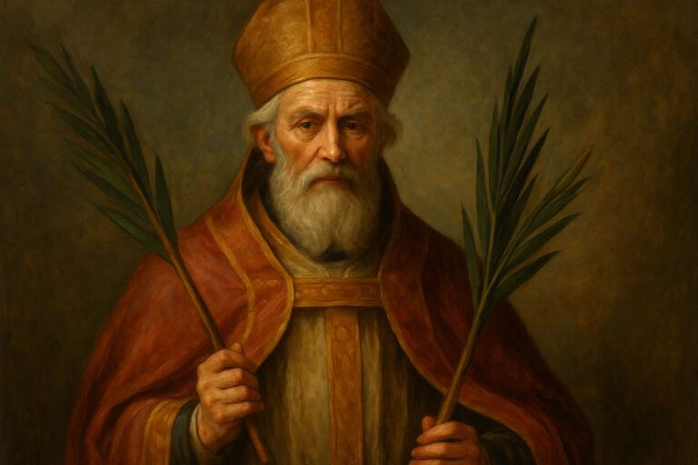 Read more about the article St. Polycarp of Smyrna: Early Church Father and Faithful Martyr