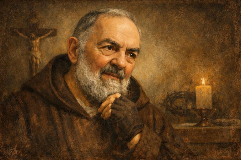 Read more about the article The More You Are Afflicted – Meaning (Padre Pio)