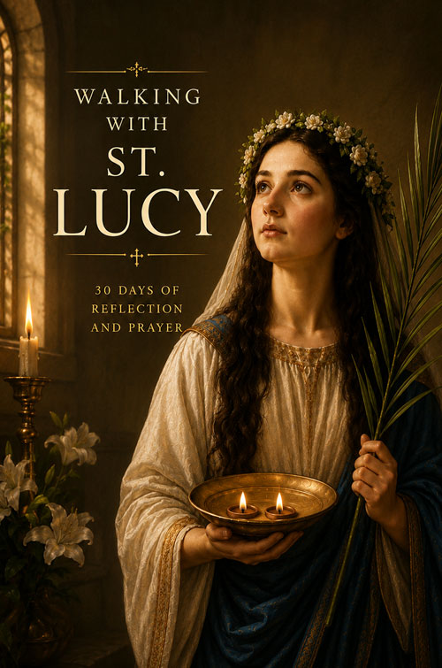 Walking with St. Lucy Book Cover