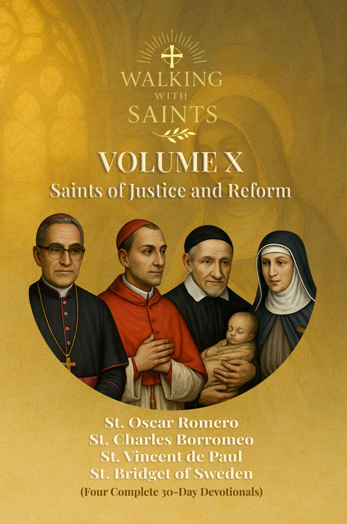 Walking With Saints Volume 10 Book Cover