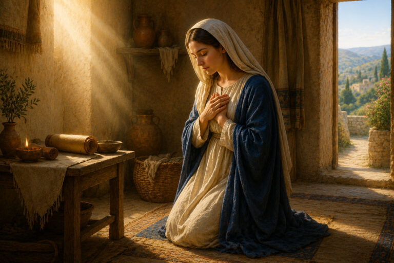 Read more about the article Behold, I Am the Servant of the Lord – Meaning (Virgin Mary)
