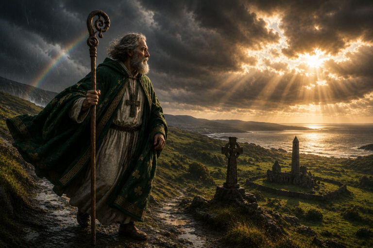 Read more about the article In Christ, Every Burden Becomes Strength – Meaning (St. Patrick)