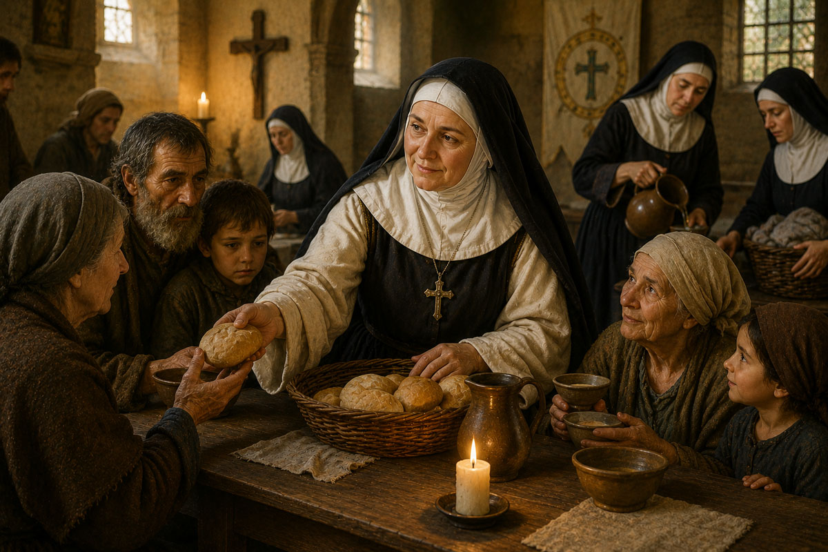 You are currently viewing Love Is the Only Ladder That Reaches from Earth to Heaven – Meaning (St. Bridget of Sweden)