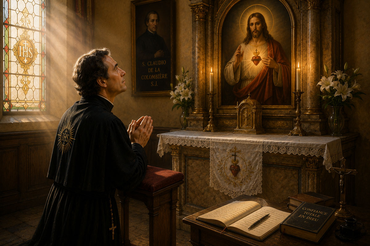 You are currently viewing My Confidence Is Placed Entirely in God – Meaning (St. Claude de la Colombière)