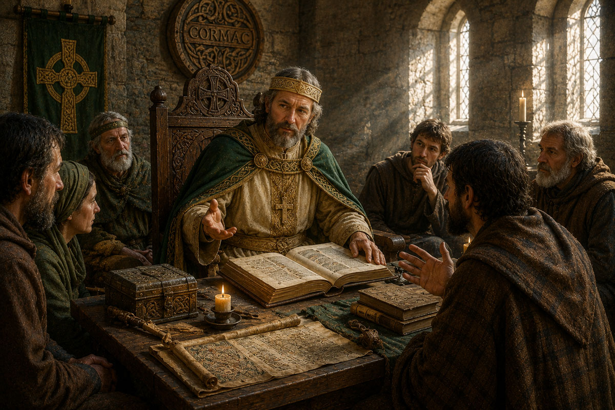 You are currently viewing Let Your Heart Be Steady, Your Mind Seek Truth – Meaning (St. Cormac)