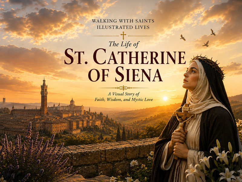 The Life of St. Catherine of Siena Book Cover
