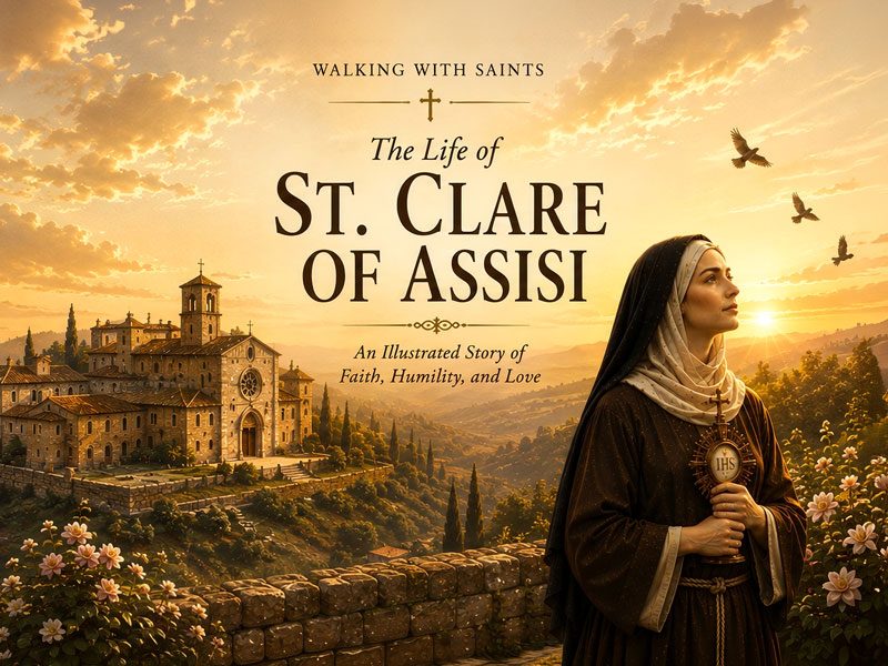 The Life of St. Clare of Assisi - Book Cover