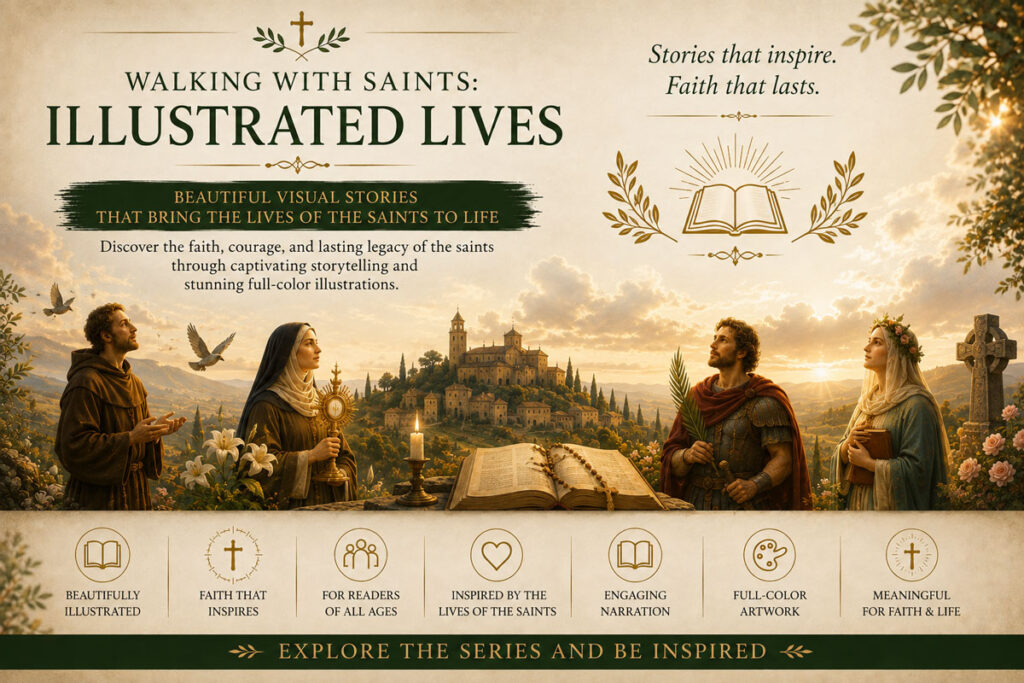 Walking With Saints Illustrated Lives Series