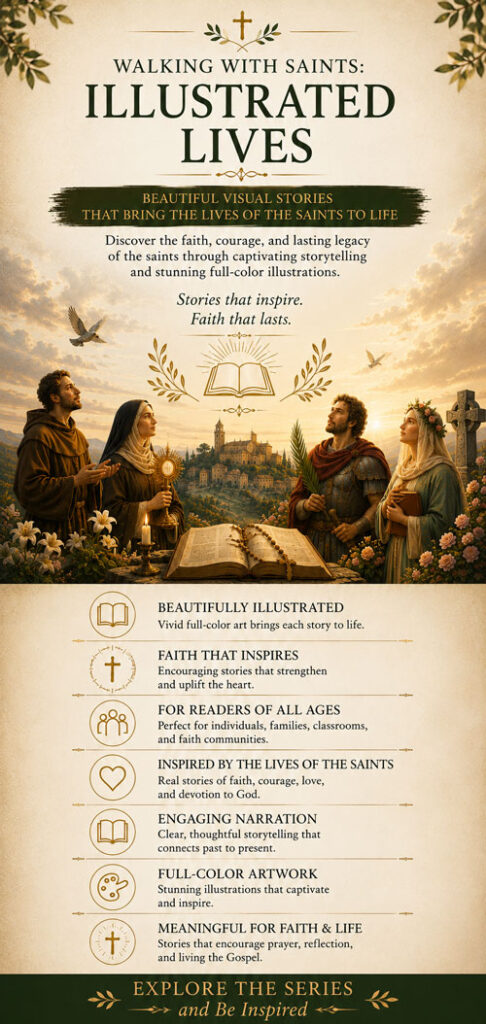 Walking With Saints Illustrated Lives Series