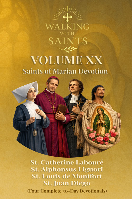 Walking With Saints Volume 20 Book Cover